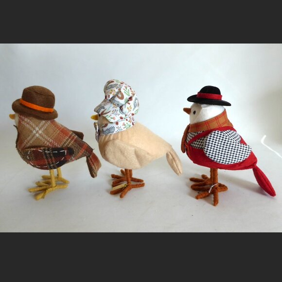 NEW 2017 - 2018 TARGET FEATHERLY FRIENDS AUTUMN FALL THANKSGIVING BIRD LOT - Picture 3 of 10